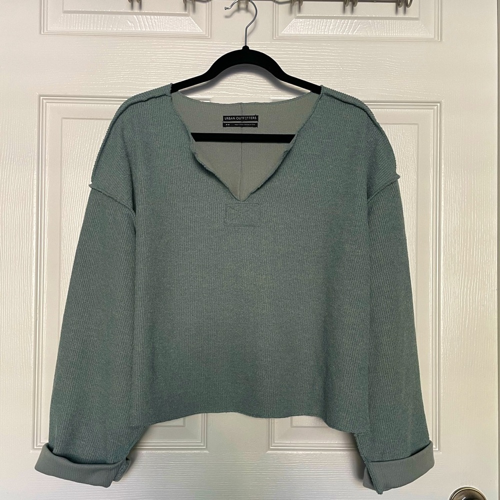 Teal Oversized Sweater - Urban Outfitters, M